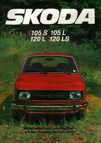 Prospekt datenblatt skoda 105 - prospekt,