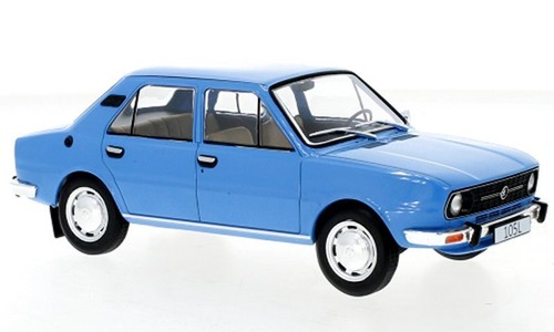 Skoda 105 1976 blue - skoda,