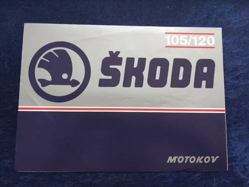 Skoda 105 120 prospekt 1984 - skoda,