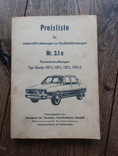 Original preisliste für - preisliste,