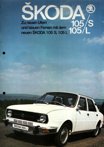 Prospekt skoda 105 - skoda, s